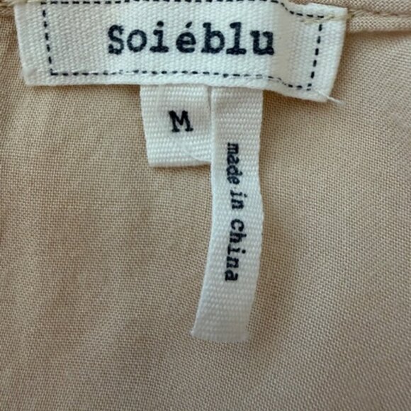 Soieblu Womens Beach Cover-up Embroidered Crochet Lace Size M Boho/Folk Beach - Picture 7 of 9